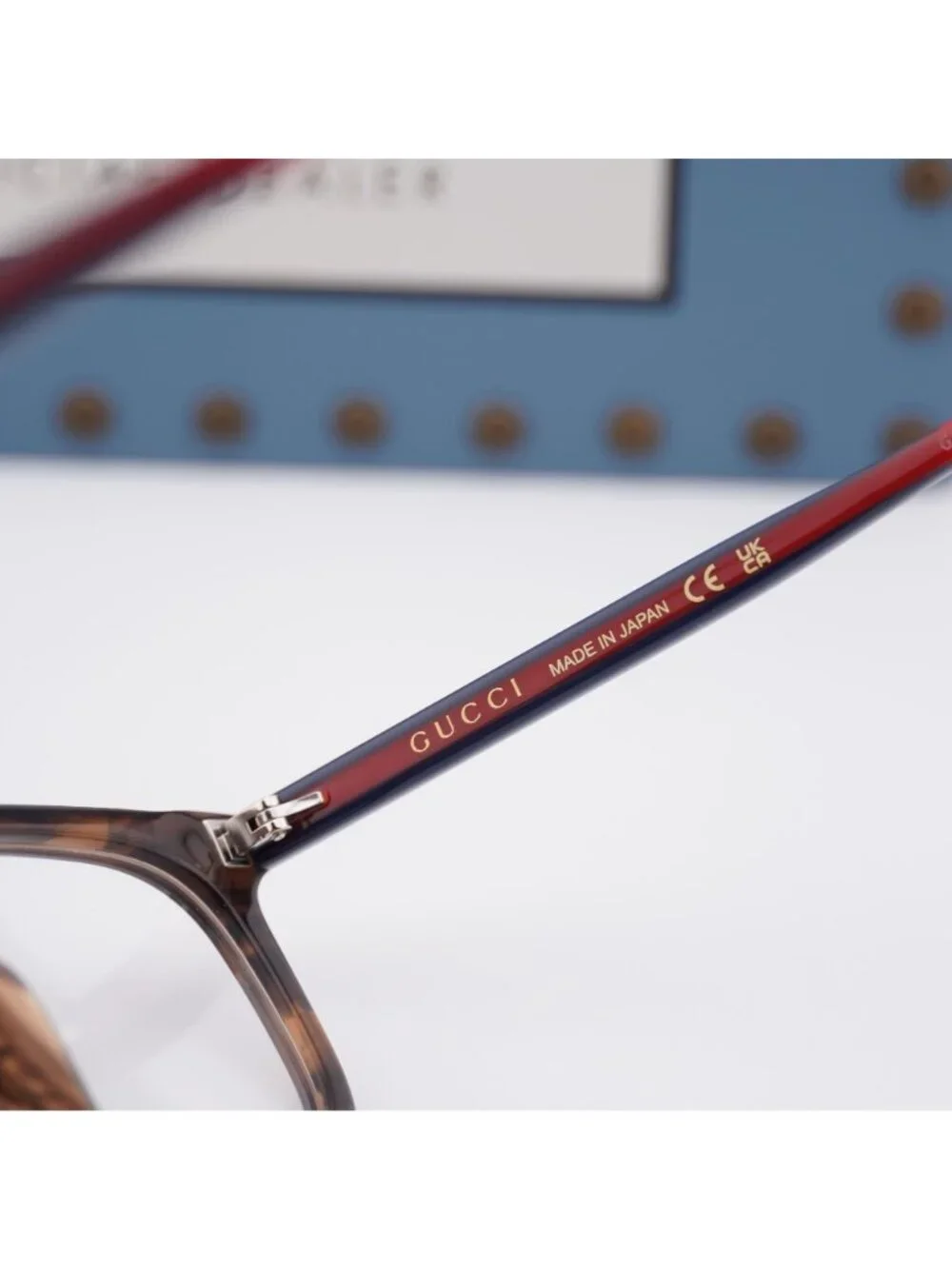 Gucci GG1928O 003 Square Eyeglasses – Havana 53mm